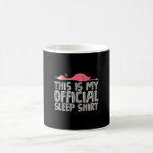 Mug Flamant rose dormir mon sommeil officiel (Centre)