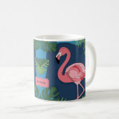 Mug Flamant rose Geo (Devant droit)