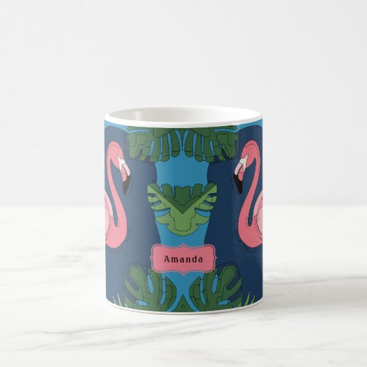 Mug Flamant rose Geo (Centre)
