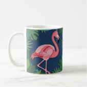 Mug Flamant rose Geo (Gauche)
