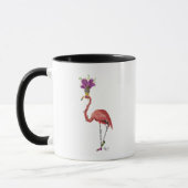 Mug Flamant rose Mardi Gras Complet (Gauche)