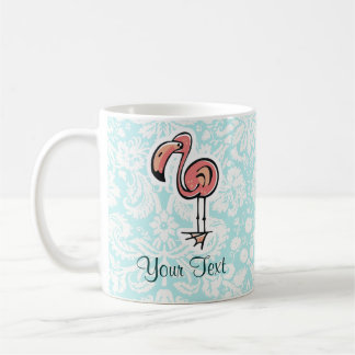 Mug Flamant rose mignon de bande dessinée