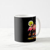 Mug Flamant rose mignon HalloThanksmas Happy Halloween (Devant droit)