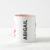 Mug Flamant rose Mug, Cadeau pour Flamant rose Lover, (Centre)