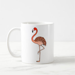 Mug Flamant Rose Oiseau Ligneart-57567