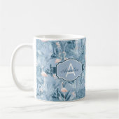 Mug Flamant rose Orchidée Tropical Motif Blue ID868 (Gauche)