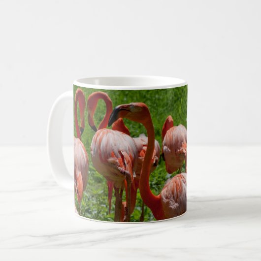 Mug Flamant rose paradis (Devant gauche)