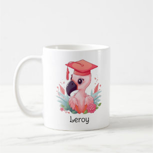 Mug Flamant rose personnalisé Maternelle Graduation