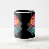 Mug Flamant rose PINK Coucher de soleil (Centre)