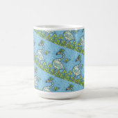 MUG FLAMANT ROSE POLKA DOT VERT, FUNNY ST. JOUR DE PAT (Centre)