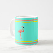 Mug Flamant rose rose (Devant gauche)