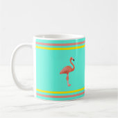 Mug Flamant rose rose (Gauche)