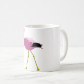 Mug Flamant rose rose (Devant droit)