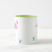 Mug Flamant rose rose (Centre)