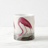 Mug Flamant rose rose des oiseaux d'Amérique (Centre)