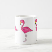 Mug Flamant rose rose Flamants roses d'oiseaux tropica (Centre)