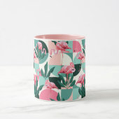 Mug Flamant rose tropical (Centre)