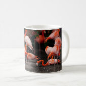 Mug Flamant rose tropical décoratif (Devant droit)