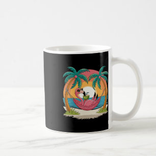 Mug Flamant rose Vacances d'été Famille Correspondant