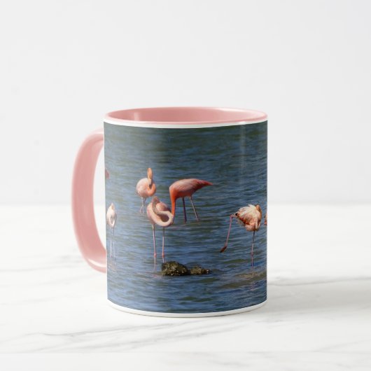 Mug Flamants roses (Devant gauche)