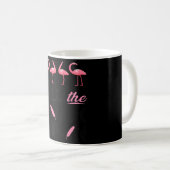 Mug Flamants roses Amusants Rose Flamant rose Calme Le (Devant droit)