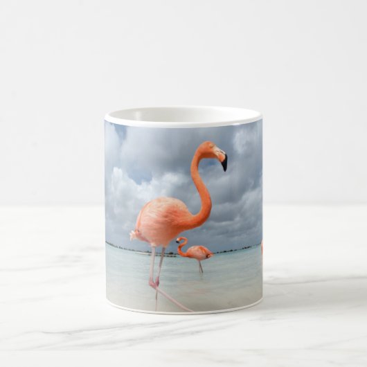 Mug Flamants roses Beach Aruba (Centre)