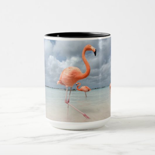 Mug Flamants roses Beach Aruba (Centre)