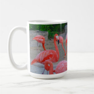 Mug Flamants roses De Floride Rose À La Plage