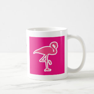 Mug Flamants roses de roses indien