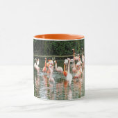 Mug Flamants roses et réflexions (Centre)