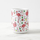 Mug Flamants roses et thème été (Centre)