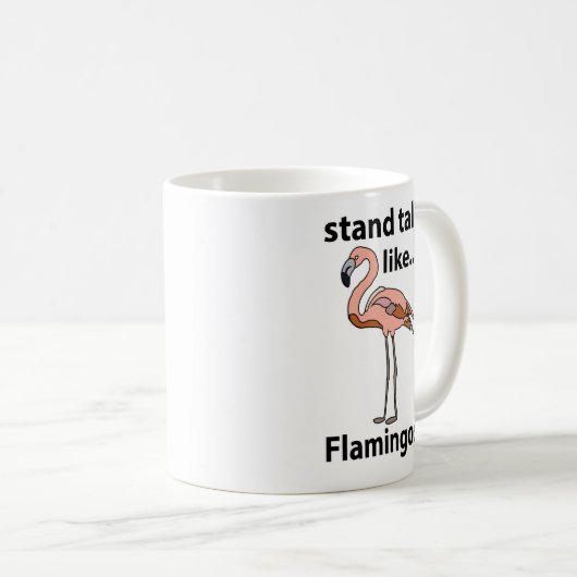 Mug Flamants roses Hauts Comme Flamants roses Flamant (Devant droit)