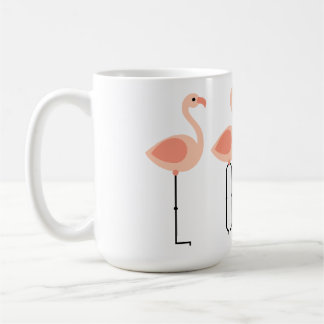 Mug Flamants roses L-O-V-E - Flamant rose rose LOVE Co