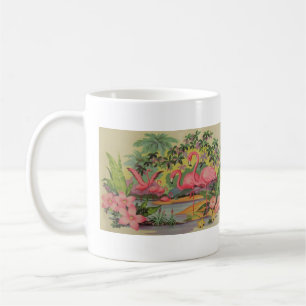 Mug Flamants roses MCM vintages