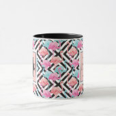 Mug Flamants roses sur le motif audacieux de (Centre)