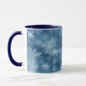 Mug Flambeaux blancs d'hiver Noël (Gauche)