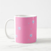 Mug Flambeaux d'hiver roses (Gauche)