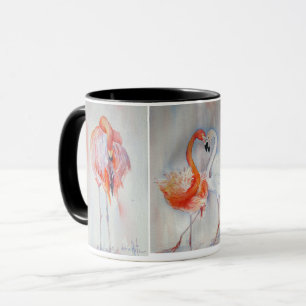 Mug Flamboyance des Flamants roses Collage
