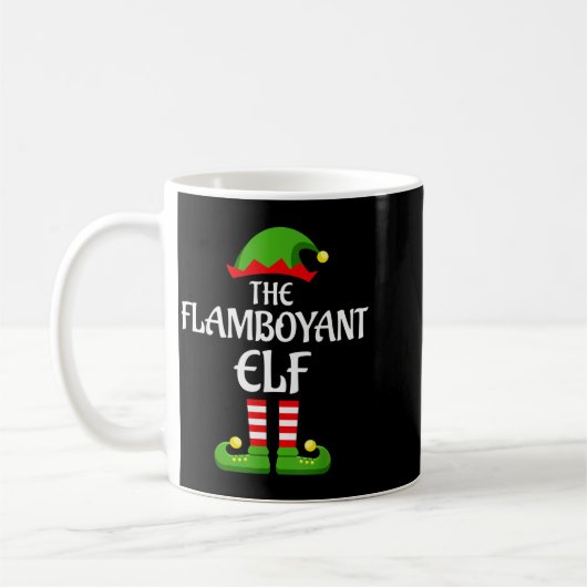 Mug Flamboyant Elf Family Matching Group Christmas (Gauche)