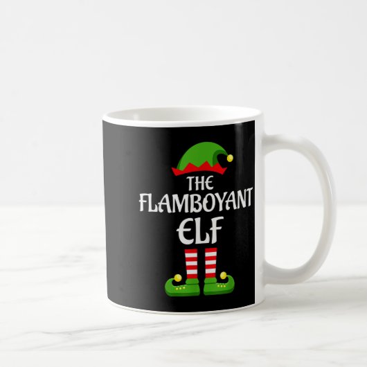 Mug Flamboyant Elf Family Matching Group Christmas (Droite)