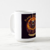Mug Flame Chanter Gothic Fantasy T-Shirt (Devant gauche)