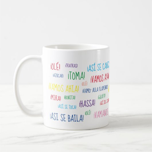 Mug Flamenco Jaleo (Gauche)