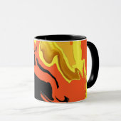 Mug Flames la nuit (Devant droit)