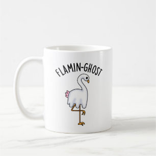 Mug Flamin-fantôme Funny Flamant rose Fantôme Pun