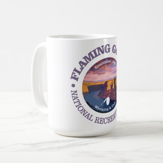 Mug Flaming Gorge NRA (rd) (Devant gauche)