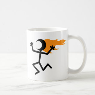 Mug Flaming head