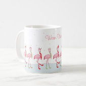 Mug Flamingo de Noël (Devant gauche)