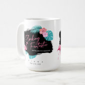 Mug Flamingo Demoiselle Flock Fantastique V2 ID930 (Devant gauche)
