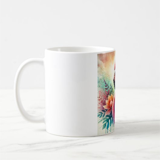 Mug Flamingo Elegance 080824AREF149 - Watercolor (Gauche)