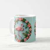 Mug Flamingo Équilibré Tropical Grace (Devant gauche)